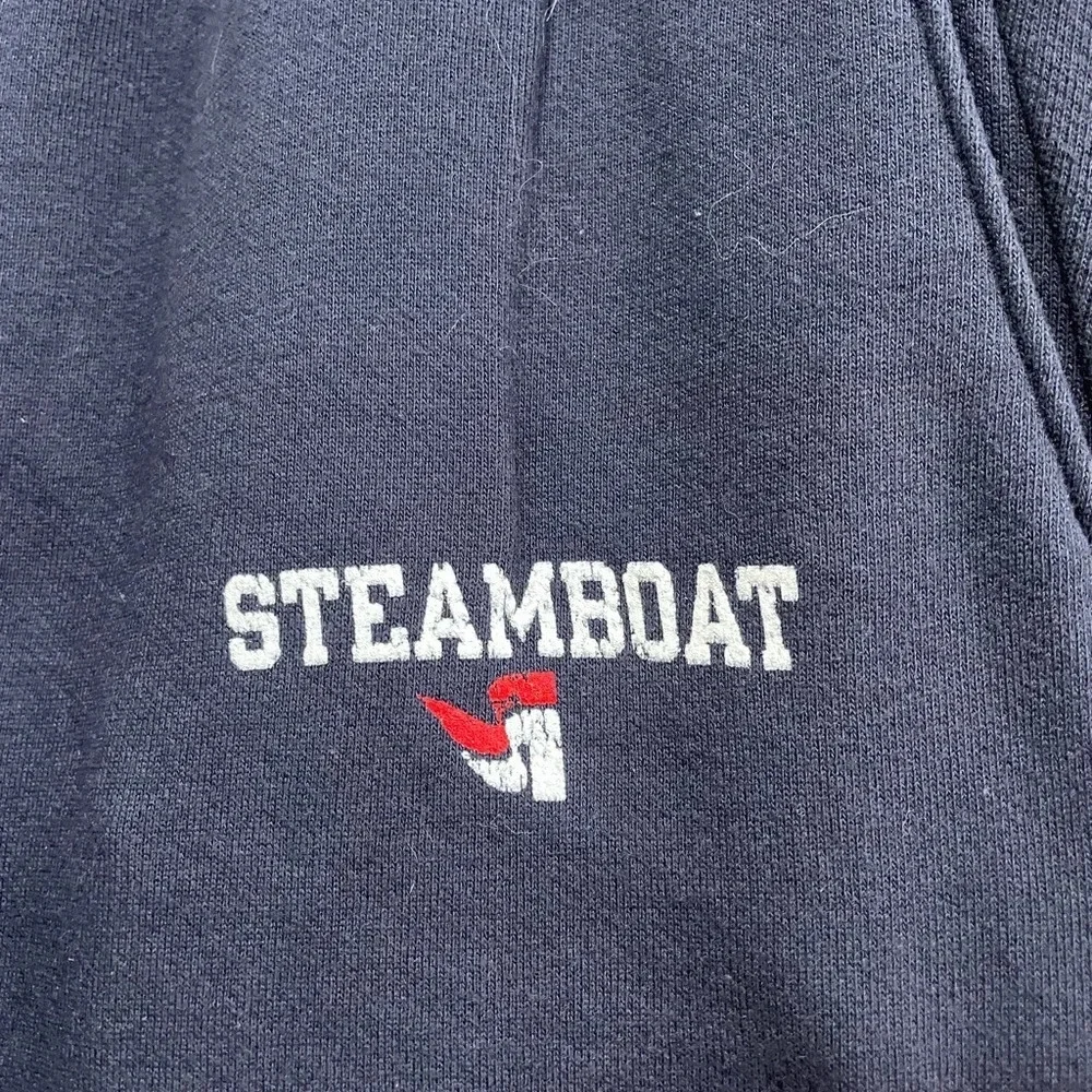 Steamboat Mens Medium Sweatpants by Champion Navy